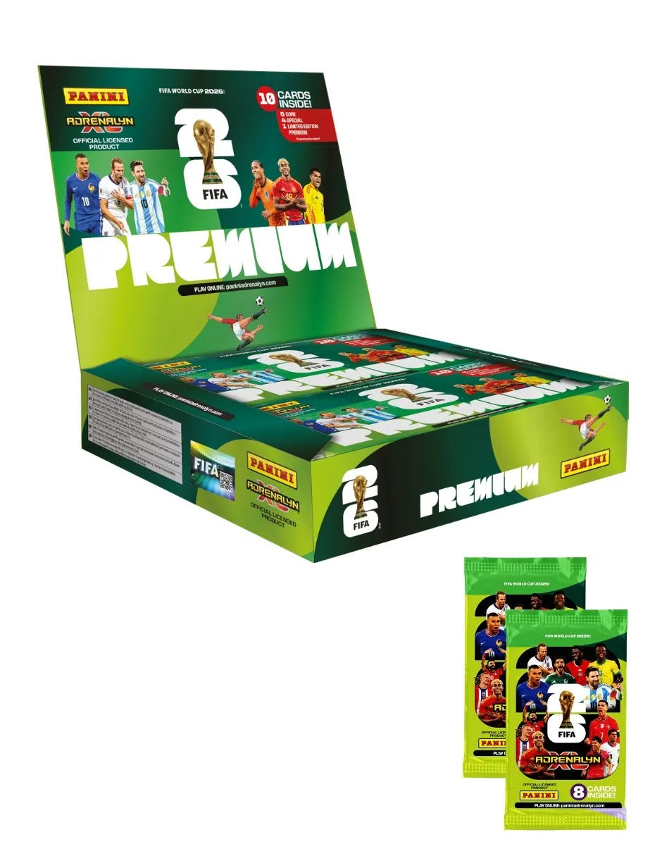 WORLD CUP 2026 TCG. CAJA SOBRES PREMIUM