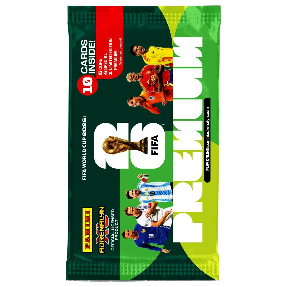 WORLD CUP 2026 TCG. CAJA SOBRES PREMIUM